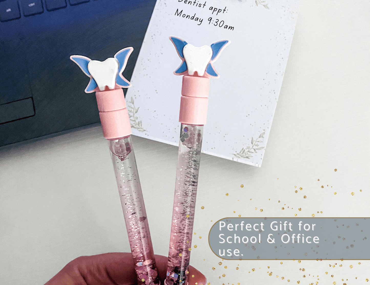 Tooth Fairy Wand Pen & Notepad Set - 20MomentsofTooth