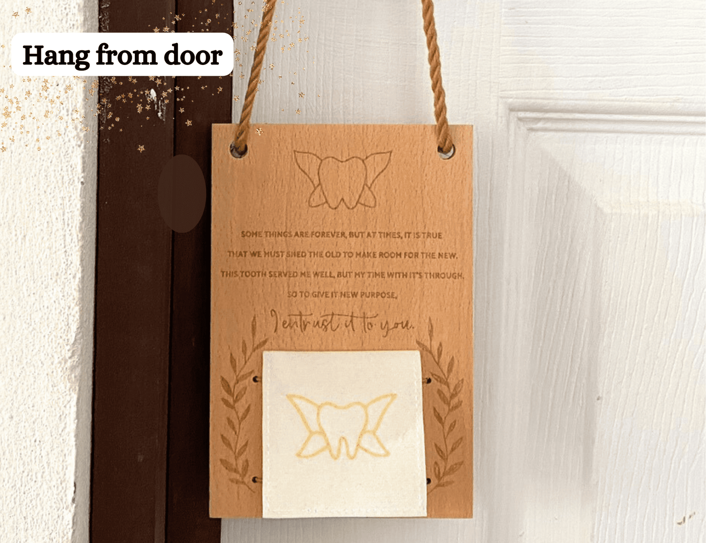 Tooth Fairy Door Hanger - 20MomentsofTooth