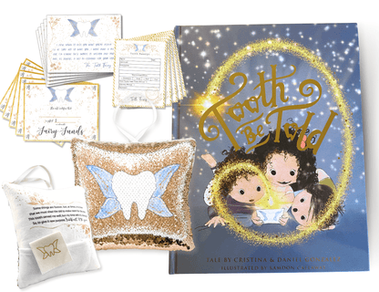 Tooth Fairy Pillow, Book, and Letter Kit