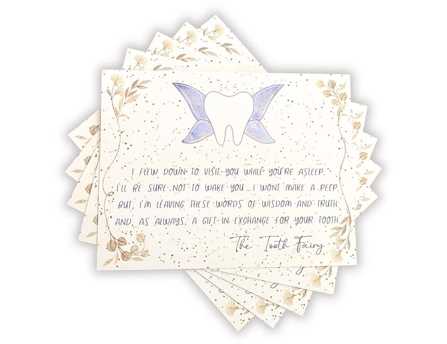 Tooth Fairy Letter Kit, 5 pack