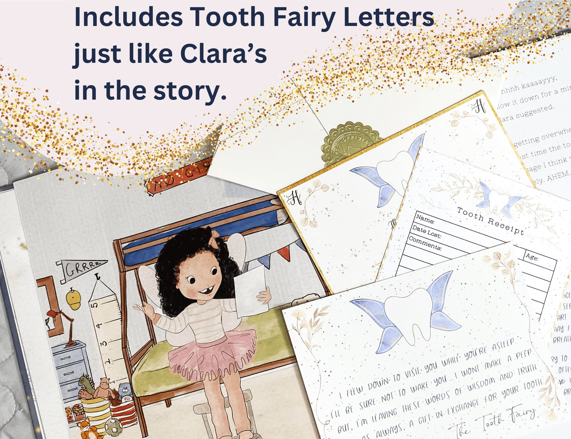 Tooth Fairy Book and Letter Kit - 20MomentsofTooth
