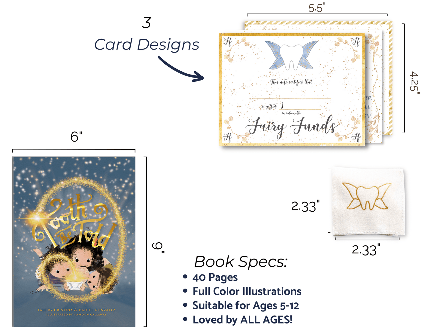 Tooth Fairy Book and Letter Kit