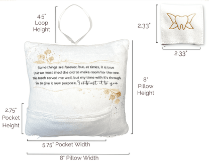 Tooth Fairy Pillow, Book, and Letter Kit