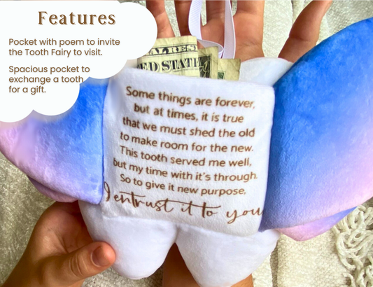 Tooth Fairy Pillow Squishie Plush