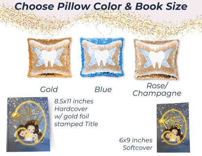 Tooth Fairy Pillow, Book, and Letter Kit