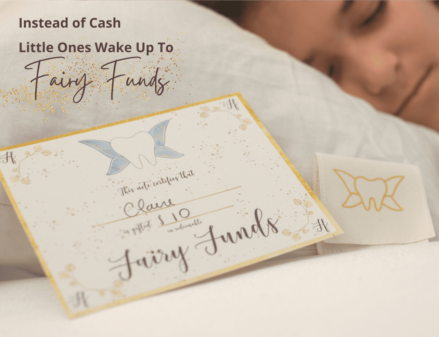 "Fairy Funds" Tooth Fairy Certificates - 20MomentsofTooth