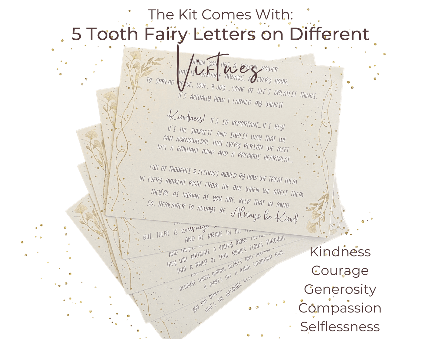 Tooth Fairy Letter Kit, 5 pack - 20MomentsofTooth
