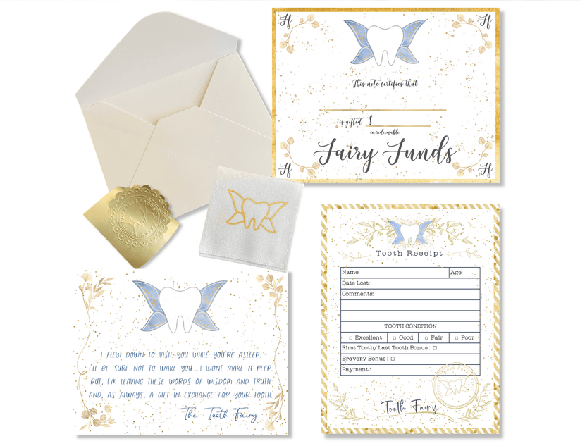 Tooth Fairy Letter Kit, 5 - 20 Moments of Tooth – 20MomentsofTooth